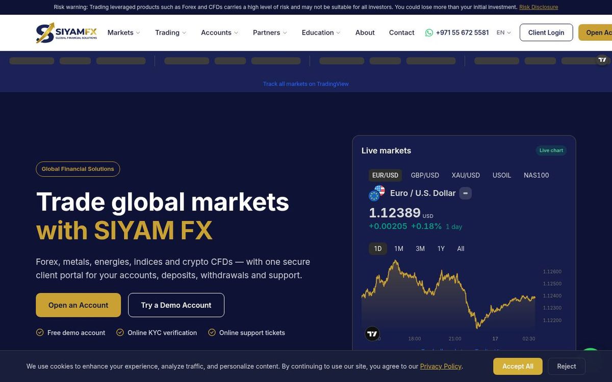 SIYAM FX screenshot